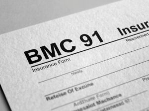 BMC 91 Insurance Form